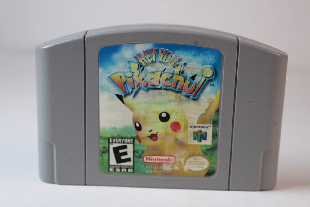 Hey You, Pikachu (Nintendo 64 N64) Authentic Game Cartridge Tested Works
